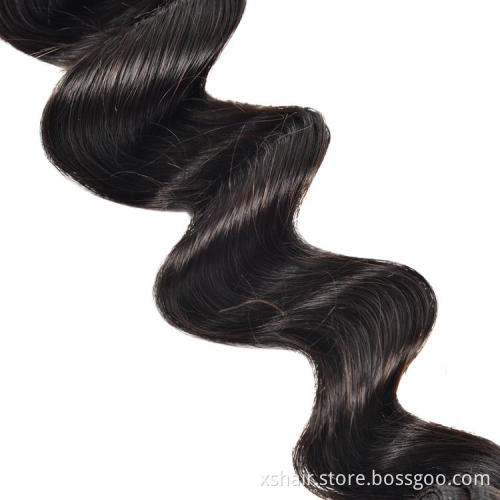 Hair Brazilian Loose Deep Wave Virgin Hair Weave 3 Bundles 300g Unprocessed Loose Deep Wave Virgin Human Hair